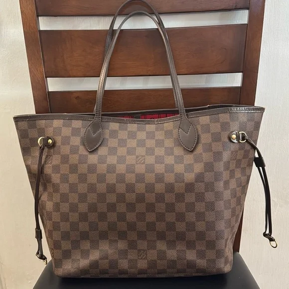 Louis vuitton neverfull MM damier ebene - Picture 1 of 17